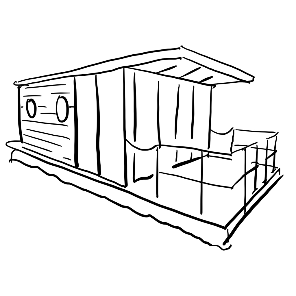 Schwimmende Ferienwohnung Stralsund